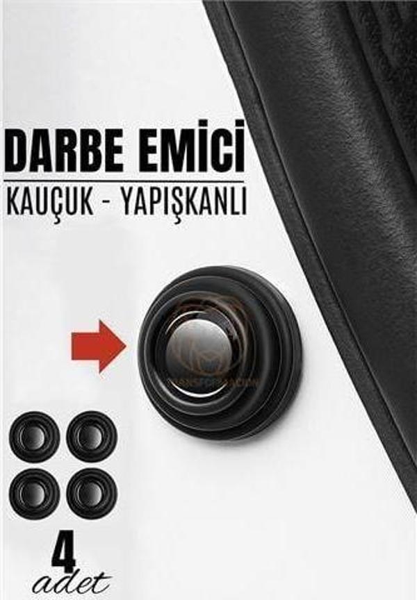 ModaCar Kapı Bagaj Kaput Ses Darbe Emici Kauçuk Conta 4 ADET - Image 1