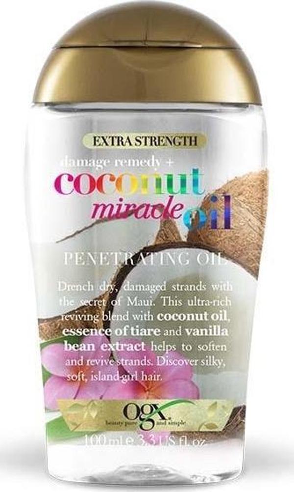 Ogx Yıpranma Karşıtı Coconut Miracle Oil 100ml Penetrating Oil - Image 1