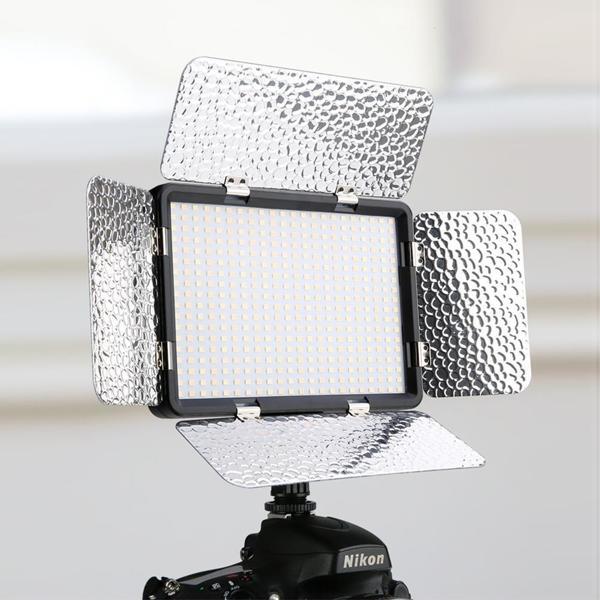 Cazipshop 396 AS Panelli Video Kamera Işıği Led Işık Sony,Panasonic Jvc 3200k-5600k  - Image 1