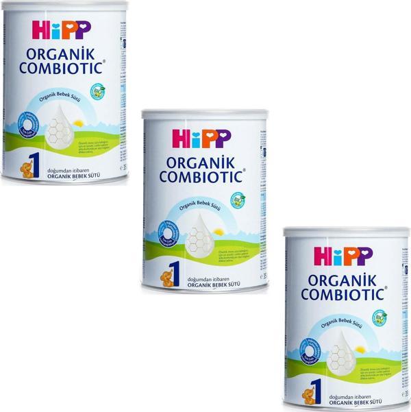 Hipp 1 Organik Combiotic Bebek Sütü 350 gr 3 Adet - Image 1
