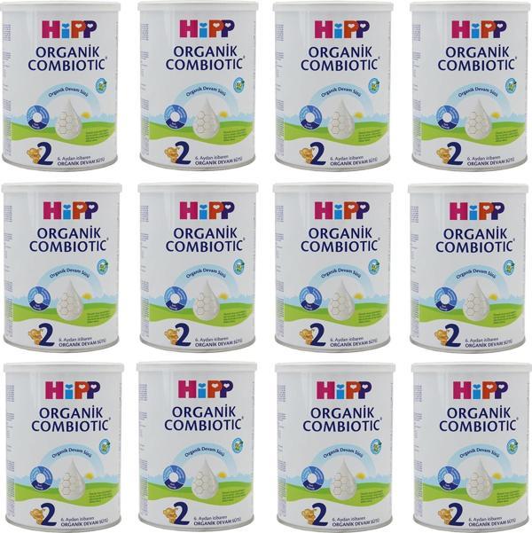Hipp 2 Organik Combiotic Devam Sütü 350 gr 12 Adet - Image 1