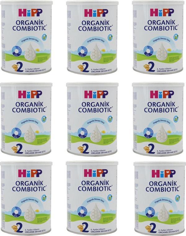 Hipp 2 Organik Combiotic Devam Sütü 350 gr 9 ADET - Image 1