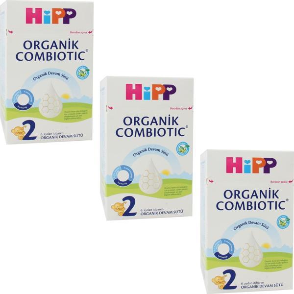 Hipp 2 Organik Combiotic Devam Sütü 800 gr 3 ADET - Image 1