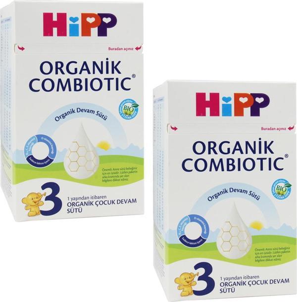 Hipp 3 Organik Combiotic 800 gr Devam Sütü 2 ADET - Image 1