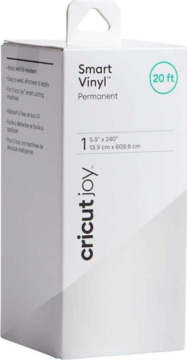 Cricut 2008818 JOY SMART VİNİL GEÇİCİ 13.9X609.6CM BEYAZ - Image 1