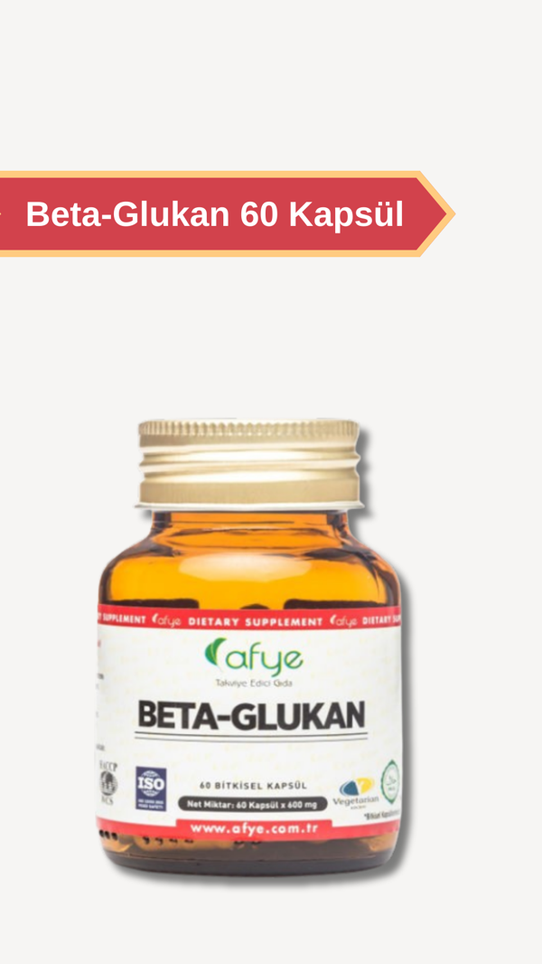 Afye Beta glukan 60 Kapsül - Image 1