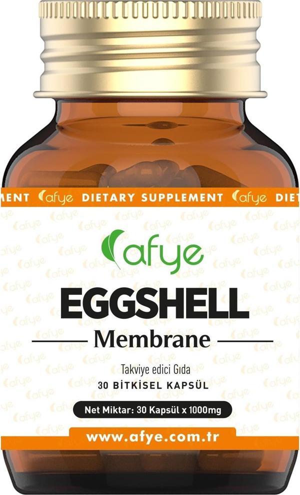 Afye Eggshell Membrane 30 kapsül (yumurta kabuğu zarı. Boswellia serrata,M.S.M. Turmeric, Vitamin C ) - Image 1