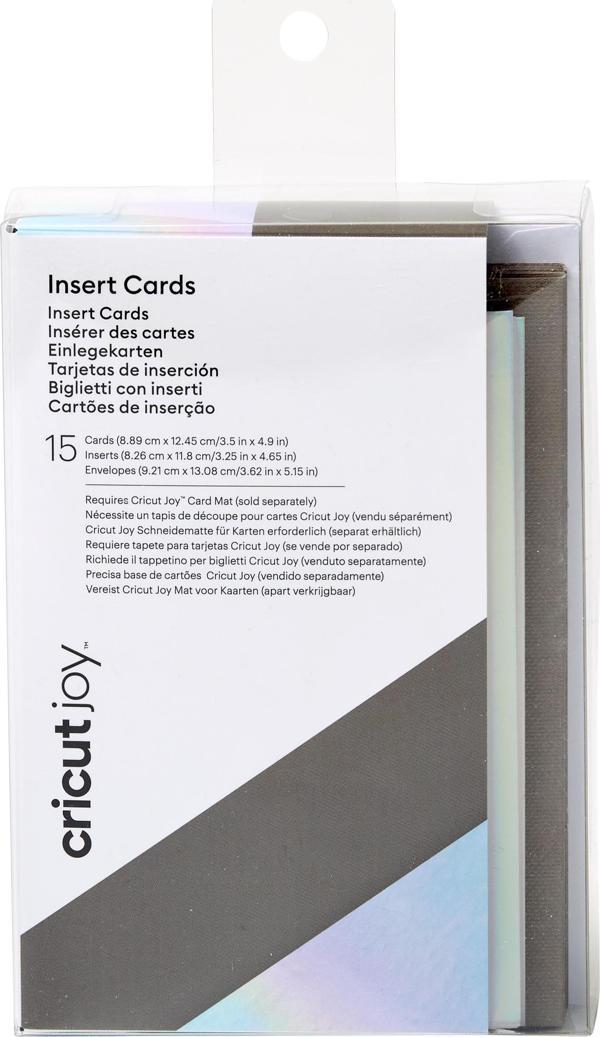 Cricut 2008795 JOY INSERT KARTI A1 15Lİ PAKET GRİ GÜMÜŞ HOLOGRAFİK - Image 1