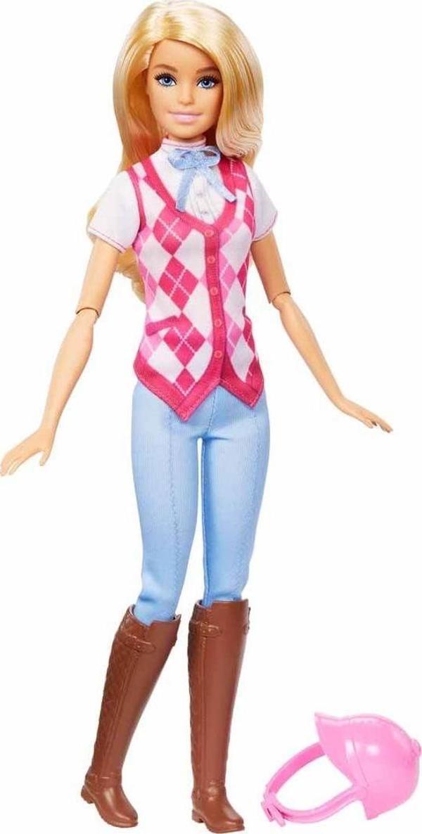 Barbie Malibu Binici Bebek HXJ38 - Image 1