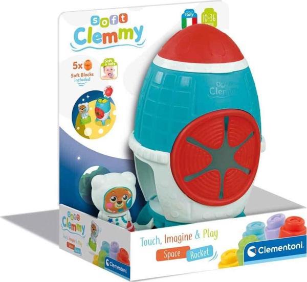 Clementoni Soft Clemmy Uzay Roketi Oyun Seti 17806 - Image 1