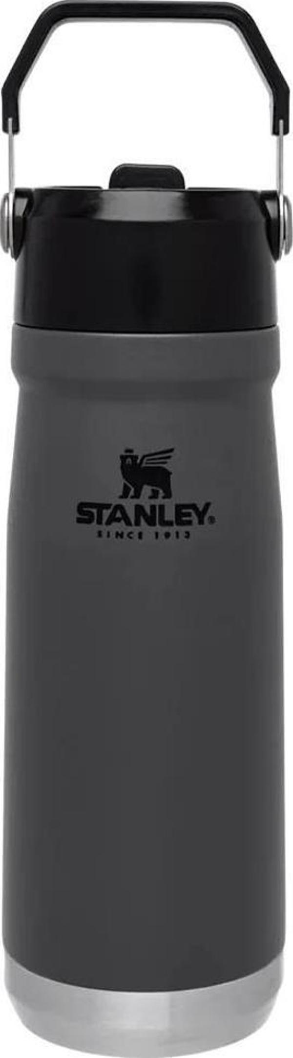 Stanley The IceFlow Flip Straw Water Bottle Pipetli Termos 0,5 L Füme - Image 1