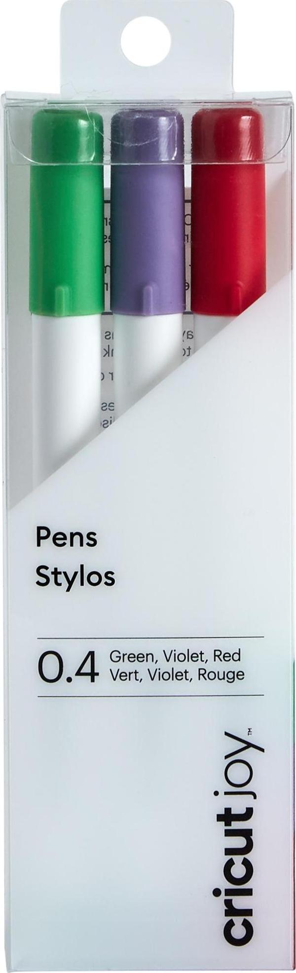 Cricut 2007077 JOY İNCE UÇLU KALEM SETİ 3LÜ PAKET KIRMIZI YEŞİL MENEKŞE - Image 1