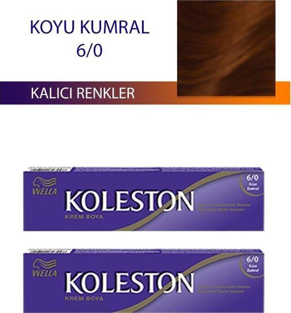 Mbb E-Ticaret 2 Adet Single Tüp Boya Saç Boyası Koyu Kumral 6/0 - Image 1