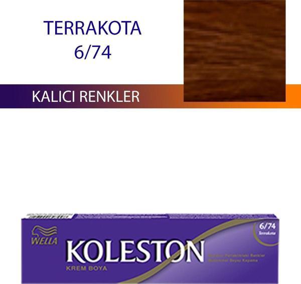 Mbb E-Ticaret Single Tüp Boya Saç Boyası Terrakota 6/74 - Image 1