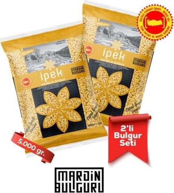 İpek Bulgur Aşurelik Buğday 5 kg x 2 Adet - Image 1