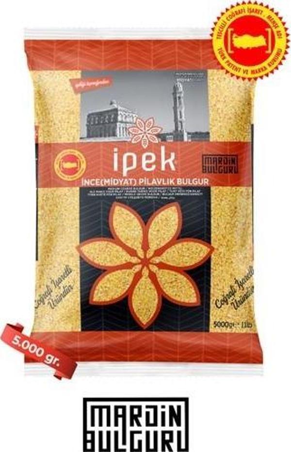 İpek Bulgur İnce (Midyat) Pilavlık Bulgur 5 kg - Image 1