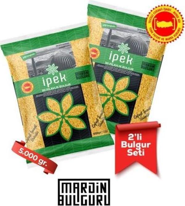İpek Bulgur İri Pilavlık Bulgur 5 kg x 2 Adet - Image 1