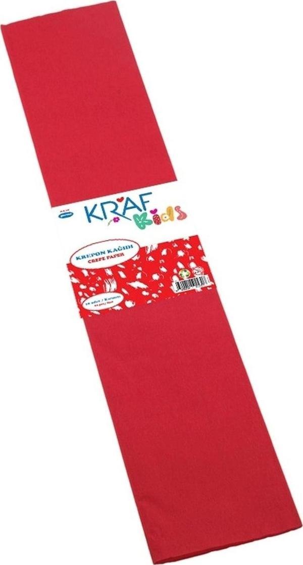 Kraf Kids Krepon Kağidi 50X200 Karışık Renk 10'lu - Image 1