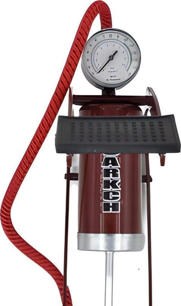 Mbb E-Ticaret Basınç Göstergeli Ayak Pompası Araba Bisiklet Motor Lastik Pompası - Image 1