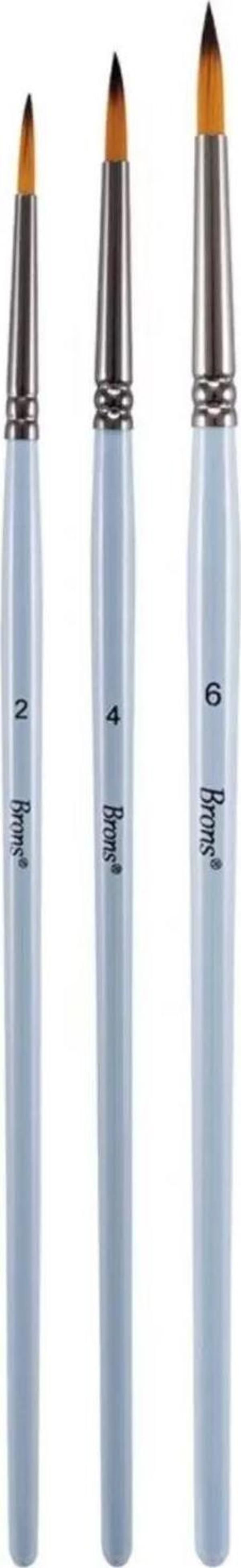 Mbb E-Ticaret Brons Br-2204 Sentetik Fırça Set 5 - Image 1