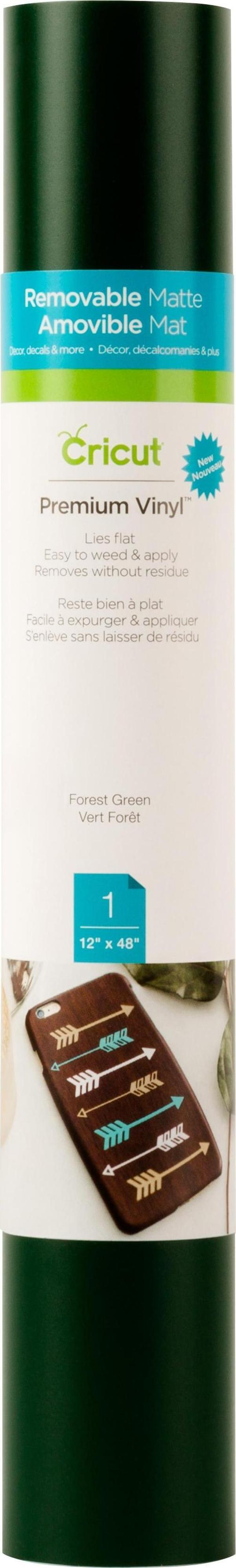 Cricut 2005144 PREMIUM VİNİL GEÇİCİ 30.5 x 122 CM ORMAN YEŞİLİ - Image 1