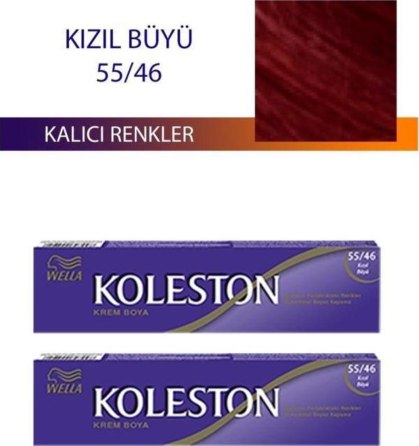 Mbb E-Ticaret 2 Adet Single Tüp Boya Saç Boyası Kızıl Büyü 55/46 - Image 1
