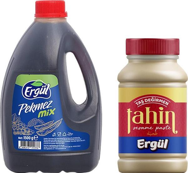 Ergül Pekmez Mix 1500 + Tahin 550 gr Bidon - Image 1