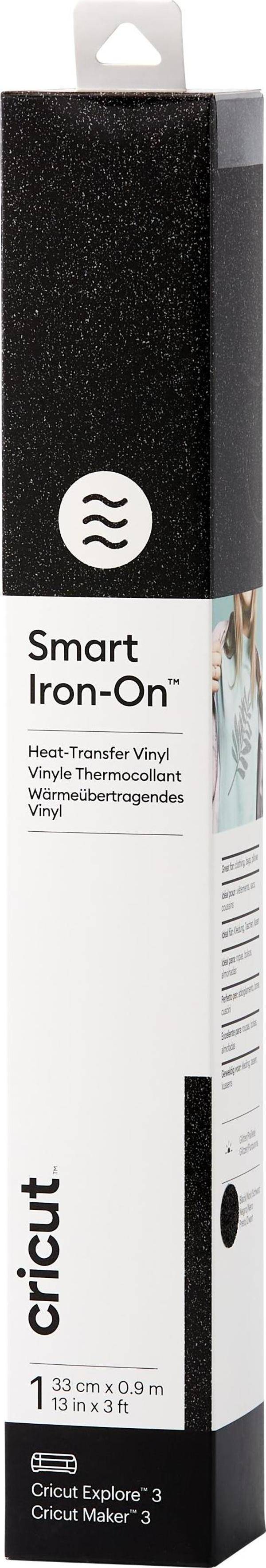 Cricut 2008672 SMART IRON ON 33X91CM 1 SAYFA PARILTILI SİYAH - Image 1