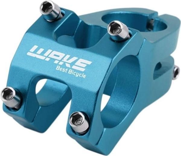  Wake Mavi Bisiklet Kısa Gidon Boğazı 40mm Bisiklet Yedek Parça Aksesuarı - Image 1