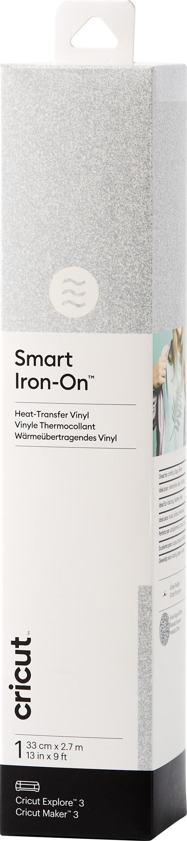 Cricut 2008677 SMART IRON ON 33X273CM 1 SAYFA PARLAK GÜMÜŞ - Image 1