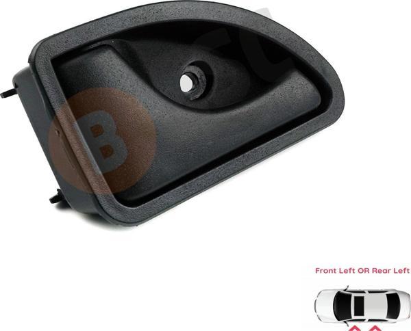 Renault Kangoo,Twingo İçin İç Kapı Kolu Siyah:7700309313 Sol için - Image 1