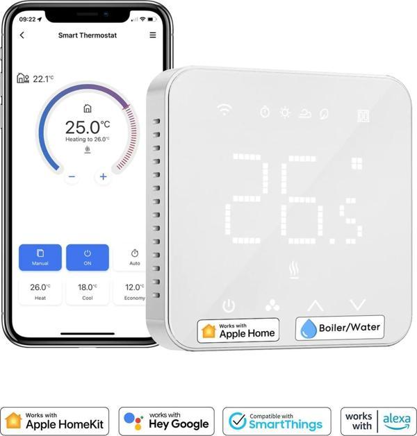 Meross Akıllı Termostat, Elektrik - Image 1