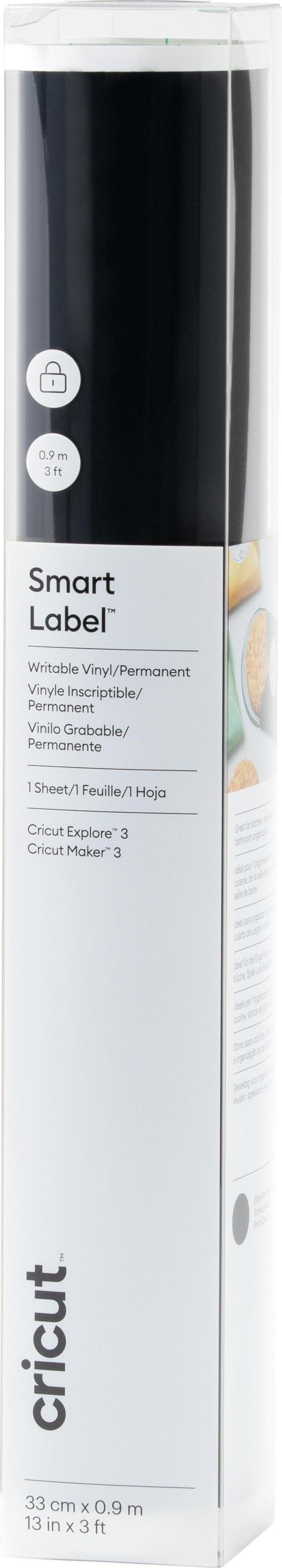 Cricut 2009446 SMART VİNİL KALICI YAZILABİLİR SİYAH 33CMX0.9M - Image 1