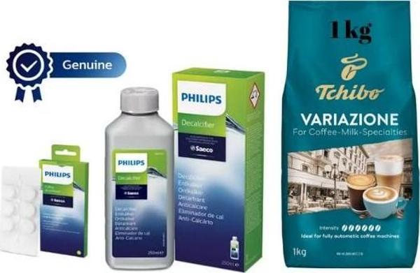 Philips Ca6700 Espresso Makinesi Kireç Temizleme Solüsyon - Ca6704 Yağ Çözücü Tablet - 1 KG Çekirdek - Image 1