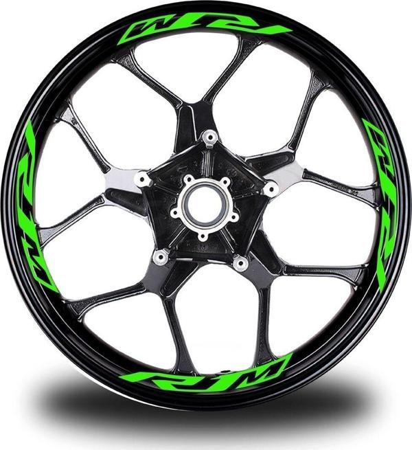 Gri Yamaha Takım Jant Sticker Etiket - Image 1