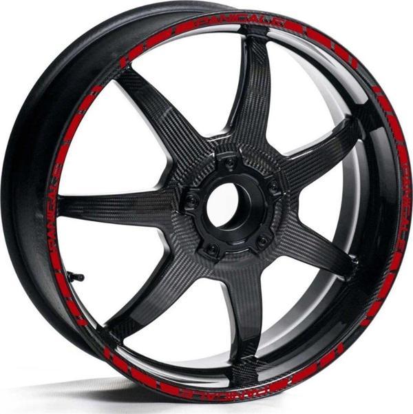 Ducati Panigale Renkli Jant Sticker Etiket Modeli. - Image 1