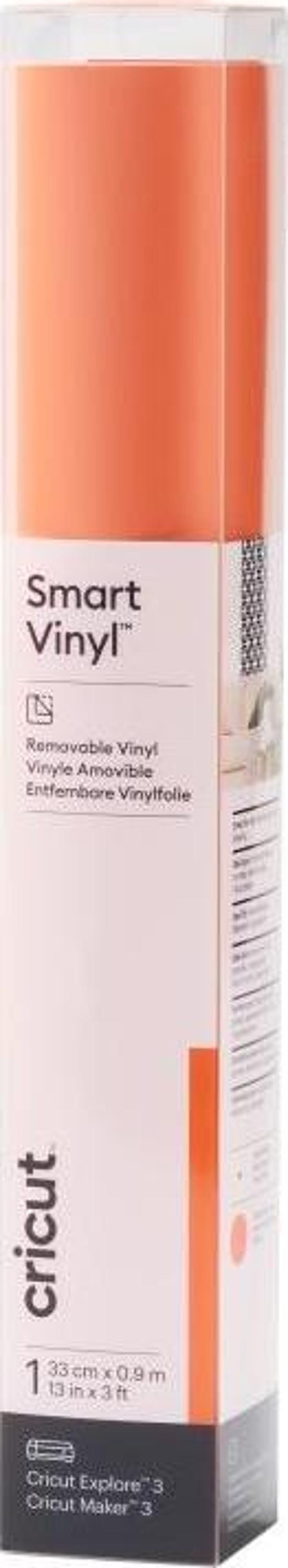 Cricut 2008643 SMART VİNİL GEÇİCİ 33 x 91 Cm 1 SAYFA TURUNCU - Image 1