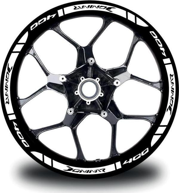 Bajaj Dominar 400 Dış Jant Şeridi Motosiklet Sticker Etiket Modeli - Image 1