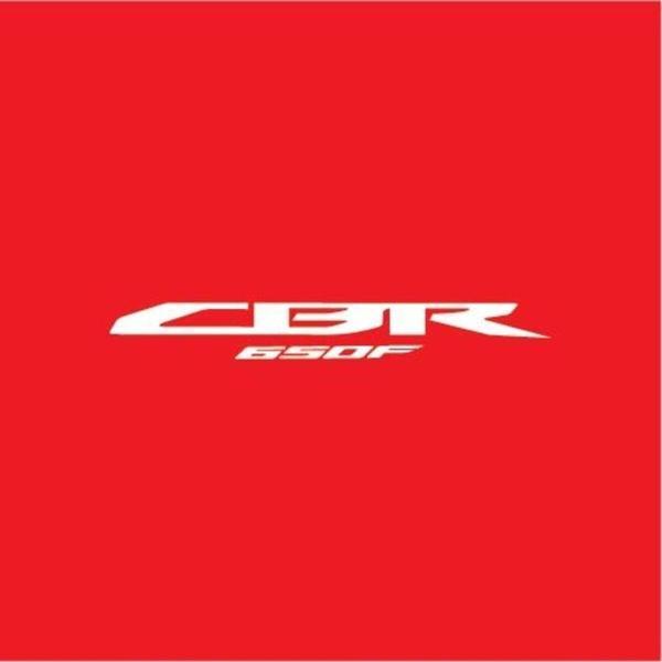 Honda CBR650F Beyaz Yan Grenaj Sticker Etiket Modeli 1 adet - Image 1