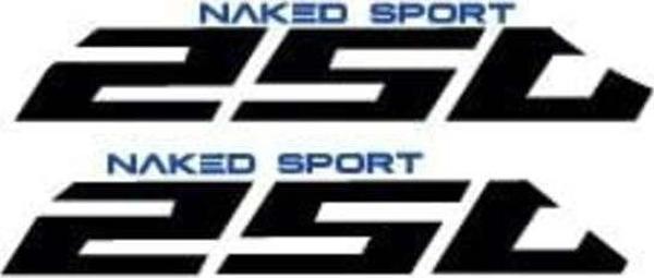 CF Moto NK250 Mavi Siyah Yan Grenaj Sticker Etiket Modeli - Image 1