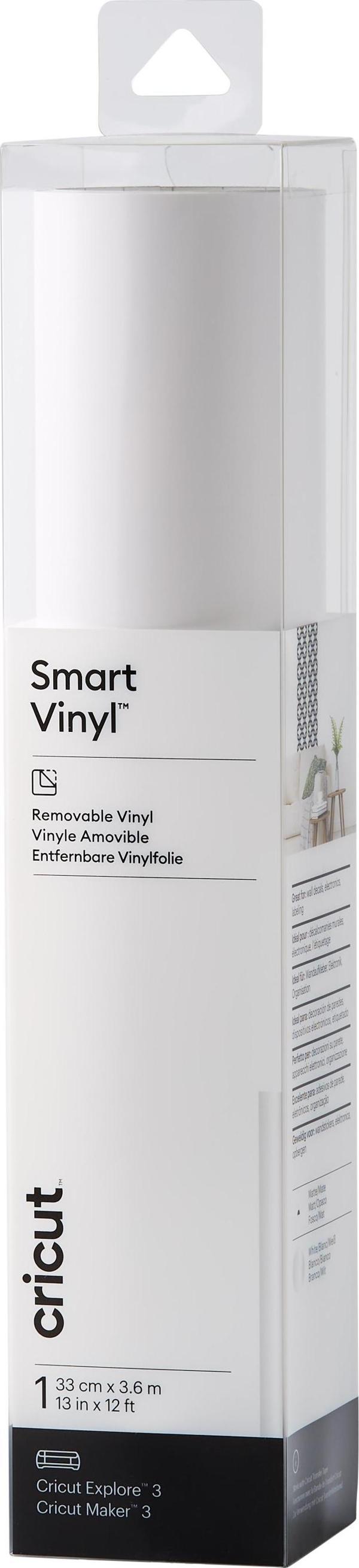Cricut 2009052 SMART VİNİL GEÇİCİ 33X366CM 1 SAYFA BEYAZ - Image 1
