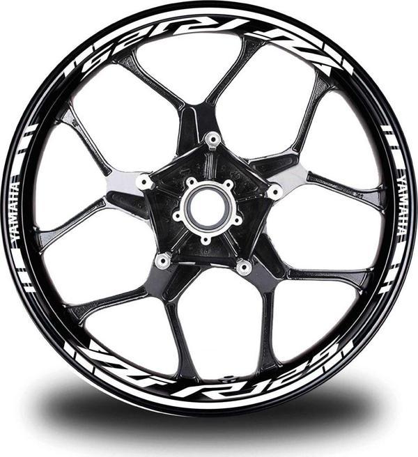 Turuncu Yamaha Mt 09 Takım Jant Sticker Etiket - Image 1