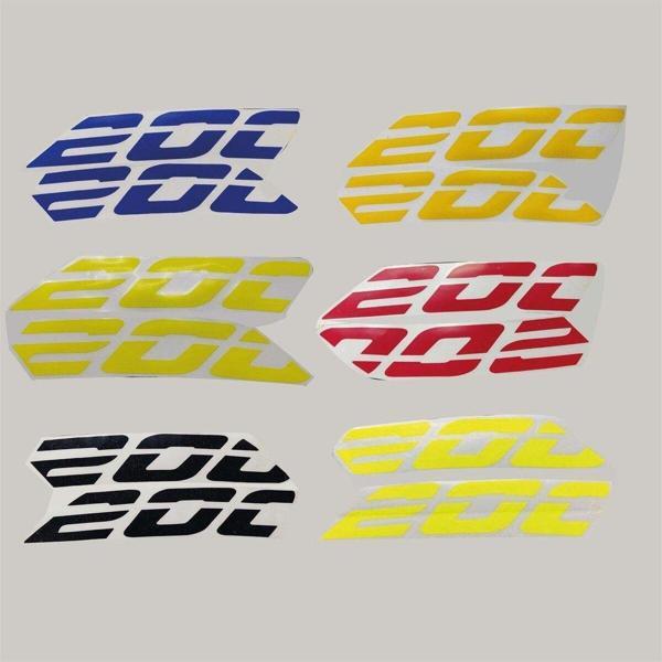 Bajaj Pulsar NS200 200 Yazısı Sticker Etiket Modeli - Image 1