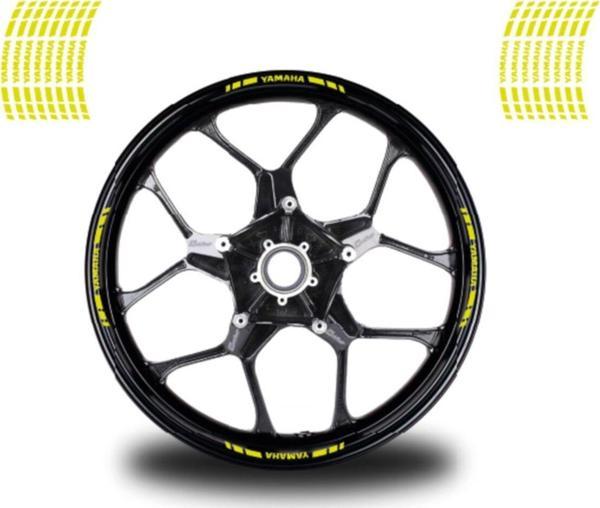 Yamaha 16'lı Jant Stıcker Modeli Neon Yeşil - Image 1