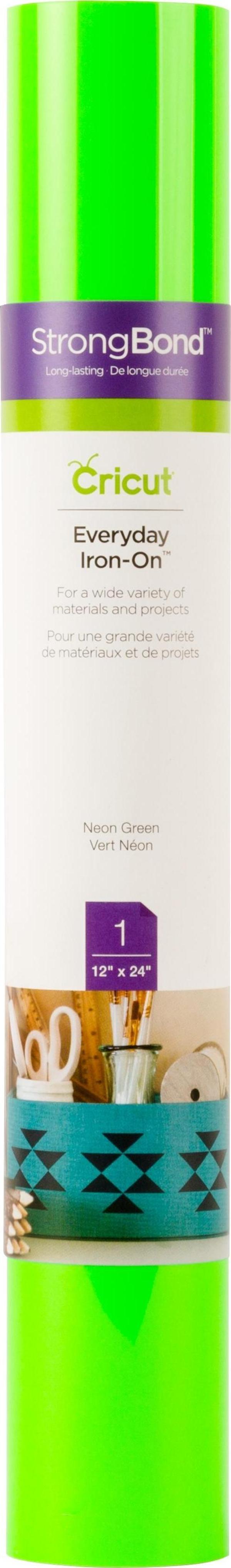 Cricut 2004899 EVERYDAY IRON ON 30X60CM NEON YEŞİL - Image 1
