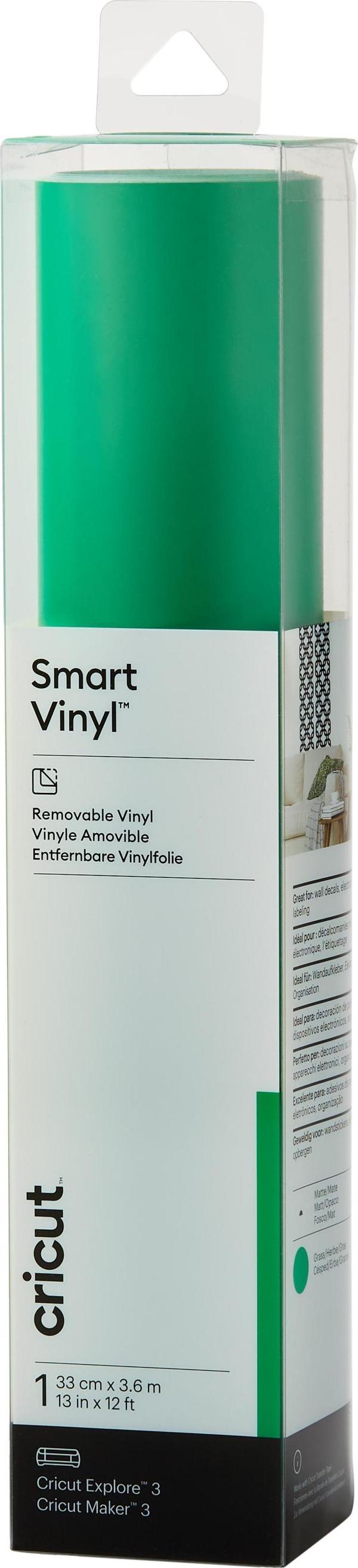 Cricut 2008650 SMART VİNİL GEÇİCİ 33X366CM 1 SAYFA ÇİMEN YEŞİLİ - Image 1