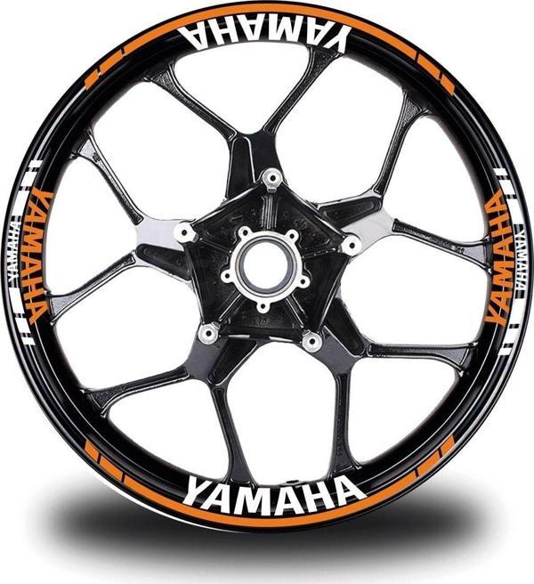 Yamaha Mt-09 Depo Üstü Çift Çizgi Sticker Modeli - Image 1
