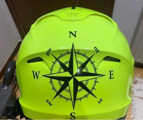 Kask Pusula Sticker Etiket Modeli - Image 1
