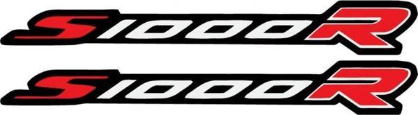 BMW Siyah S1000RR Yazı Sticker Etiket Modeli - Image 1