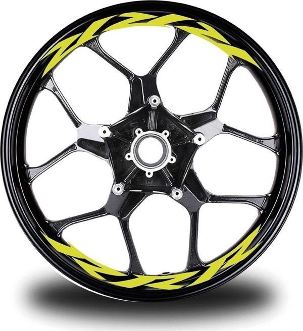Yamaha Racıng Team Yazıl Beyaz Arka Maşa Sticker Etiket Modeli - Image 1